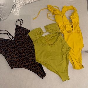 Kendall & Kylie, Zara and zaful swimsuits all M